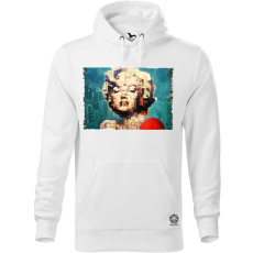 Magnolion Pareidolia Marilyn Monroe város fantázia v6 férfi pulóver - 19 szín, S-5XL