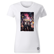 Magnolion Párizsi elvont hangulat v2 női póló - 19 szín, XS-2XL
