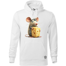Magnolion Patkány és sajt v2 férfi pulóver - 19 szín, S-5XL férfi pulóver, kardigán