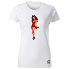 Magnolion Pin-up girl v18 női póló - 19 szín, XS-2XL női póló