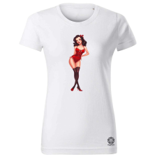 Magnolion Pin-up girl v3 női póló - 19 szín, XS-2XL női póló