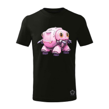 Magnolion Pink baby robot v4 gyerek póló - 11 szín, 4-12 éves gyerek póló