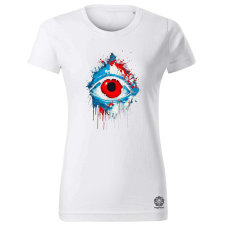 Magnolion Piros szem női póló - 19 szín, XS-2XL női póló