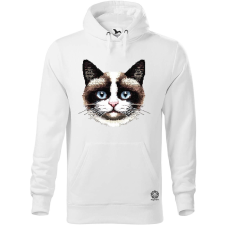 Magnolion Pixel macska v7 férfi pulóver - 19 szín, S-5XL férfi pulóver, kardigán