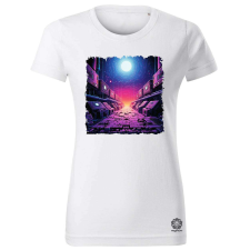 Magnolion Pixelart bakelit az űrben v3 női póló - 19 szín, XS-2XL női póló