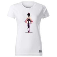 Magnolion Pixelart Gésa hátulról v11 női póló - 19 szín, XS-2XL
