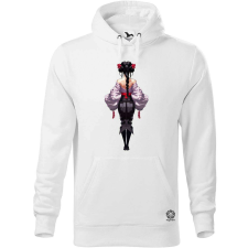 Magnolion Pixelart Gésa hátulról v12 férfi pulóver - 19 szín, S-5XL férfi pulóver, kardigán