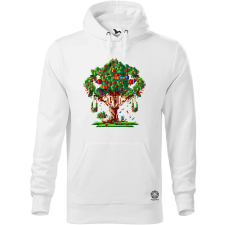 Magnolion Pixelart karácsonyi cukorka fa férfi pulóver - 19 szín, S-5XL férfi pulóver, kardigán