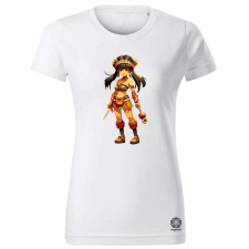 Magnolion Pixelart törzsi díszek v5 női póló - 19 szín, XS-2XL női póló
