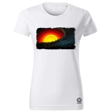 Magnolion Pointillizmus Naplemente női póló - 19 szín, XS-2XL