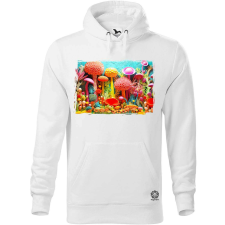 Magnolion Pointillizmus Víz alatt férfi pulóver - 19 szín, S-5XL férfi pulóver, kardigán