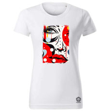 Magnolion Pop art arc v2 női póló - 19 szín, XS-2XL