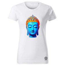 Magnolion Pop art Buddha szobor v2 női póló - 19 szín, XS-2XL női póló