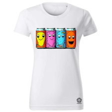 Magnolion Pop art dobozok v1 női póló - 19 szín, XS-2XL női póló