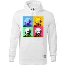 Magnolion Pop art Einstein v6 férfi pulóver - 19 szín, S-5XL férfi pulóver, kardigán