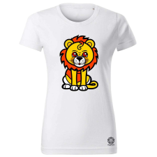 Magnolion Pop art graffiti oroszlán v3 női póló - 19 szín, XS-2XL női póló