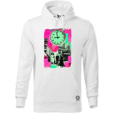 Magnolion Pop art idő kollázs v1 férfi pulóver - 19 szín, S-5XL férfi pulóver, kardigán