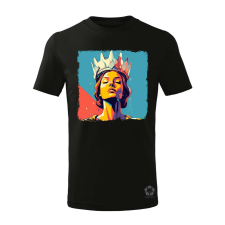 Magnolion Pop art királynő v1 gyerek póló - 11 szín, 4-12 éves gyerek póló