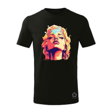 Magnolion Pop art királynő v3 gyerek póló - 11 szín, 4-12 éves