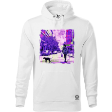 Magnolion Pop art kollázs v2 férfi pulóver - 19 szín, S-5XL