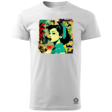 Magnolion Pop art kollázs v8 férfi póló - 19 szín, S-3XL