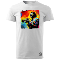 Magnolion Pop art Miles Davis v1 férfi póló - 19 szín, S-3XL