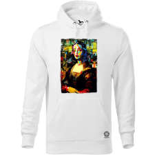 Magnolion Pop art Mona Lisa v1 férfi pulóver - 19 szín, S-5XL férfi pulóver, kardigán