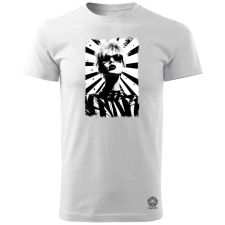 Magnolion Pop art punk portré v3 férfi póló - 19 szín, S-3XL férfi póló