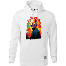 Magnolion Pop art Steve Jobs v3 férfi pulóver - 19 szín, S-5XL férfi pulóver, kardigán
