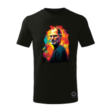 Magnolion Pop art Steve Jobs v3 gyerek póló - 11 szín, 4-12 éves gyerek póló