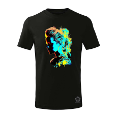 Magnolion Pop art sziluett v1 gyerek póló - 11 szín, 4-12 éves
