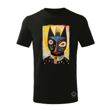 Magnolion Pop art szürreális maszk v3 gyerek póló - 11 szín, 4-12 éves gyerek póló
