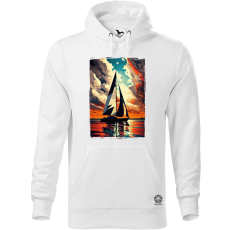 Magnolion Pop art vitorlás v2 férfi pulóver - 19 szín, S-5XL