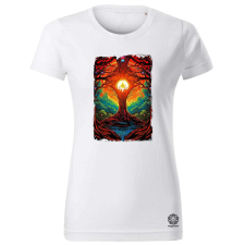 Magnolion Pszichedelikus Az élet fája v11 női póló - 19 szín, XS-2XL női póló