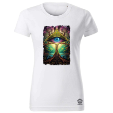 Magnolion Pszichedelikus Az élet fája v14 női póló - 19 szín, XS-2XL