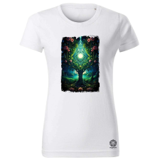 Magnolion Pszichedelikus Az élet fája v8 női póló - 19 szín, XS-2XL női póló