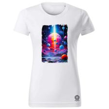 Magnolion Pszichedelikus bolygók v4 női póló - 19 szín, XS-2XL női póló