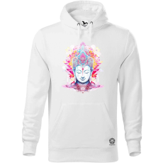 Magnolion Pszichedelikus Buddha v10 férfi pulóver - 19 szín, S-5XL