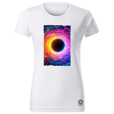 Magnolion Pszichedelikus fekete lyuk v3 női póló - 19 szín, XS-2XL női póló