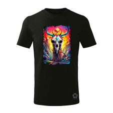 Magnolion Pszichedelikus koponya fantázia v2 gyerek póló - 11 szín, 4-12 éves gyerek póló