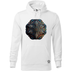 Magnolion Pszichedelikus Mandala férfi pulóver - 19 szín, S-5XL