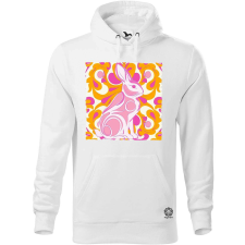 Magnolion Pszichedelikus nyuszi v23 férfi pulóver - 19 szín, S-5XL férfi pulóver, kardigán