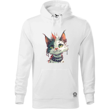 Magnolion Punk cica v4 férfi pulóver - 19 szín, S-5XL férfi pulóver, kardigán