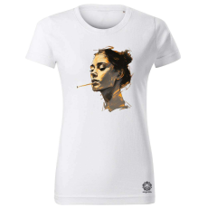 Magnolion Rágyújtok v7 női póló - 19 szín, XS-2XL