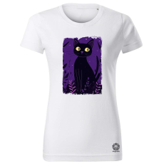 Magnolion Rajz cica v19 női póló - 19 szín, XS-2XL