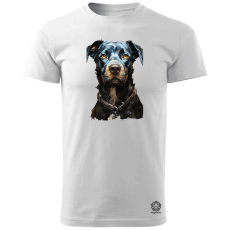 Magnolion Rajz pitbull v1 férfi póló - 19 szín, S-3XL