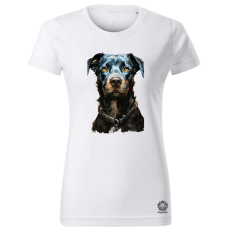 Magnolion Rajz pitbull v1 női póló - 19 szín, XS-2XL