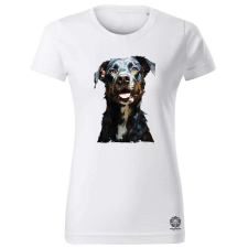 Magnolion Rajz pitbull v2 női póló - 19 szín, XS-2XL női póló