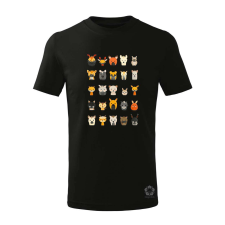 Magnolion Rajzfilm állat kollekció v3 gyerek póló - 11 szín, 4-12 éves gyerek póló