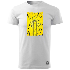 Magnolion Rajzfilm felkiáltójelek v3 férfi póló - 19 szín, S-3XL